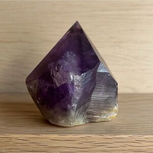 Purple Amethyst Crystal Polished Point Gemstone